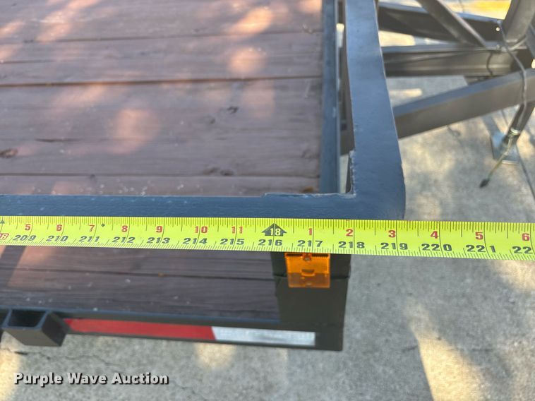 image for item JT9779 2024 Shop built utility trailer