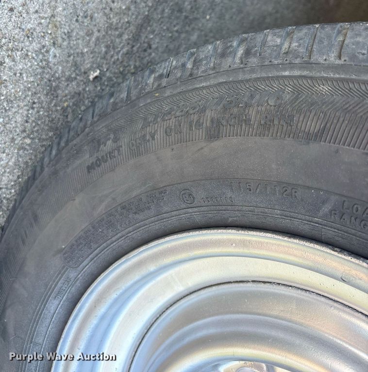 image for item JT9779 2024 Shop built utility trailer