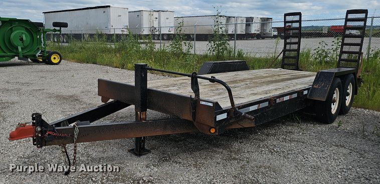 image for item ML9509 2006 Maurer Manufacturing equipment trailer