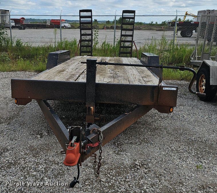 image for item ML9509 2006 Maurer Manufacturing equipment trailer