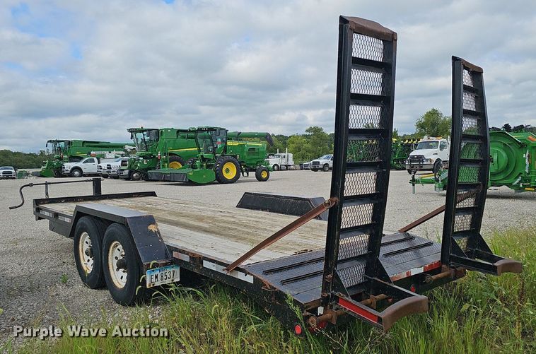 image for item ML9509 2006 Maurer Manufacturing equipment trailer