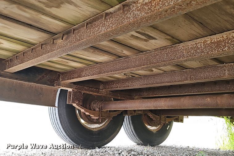 image for item ML9509 2006 Maurer Manufacturing equipment trailer