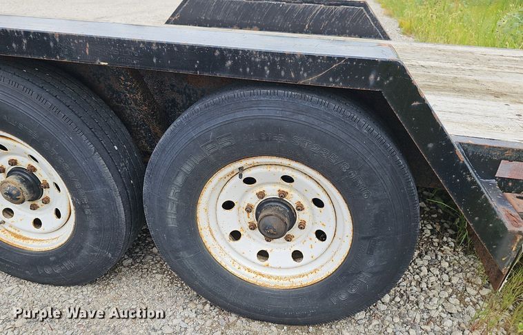 image for item ML9509 2006 Maurer Manufacturing equipment trailer