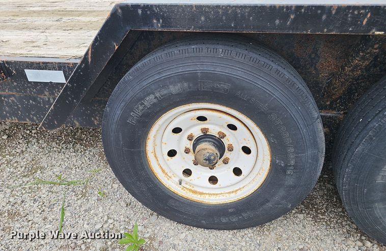 image for item ML9509 2006 Maurer Manufacturing equipment trailer