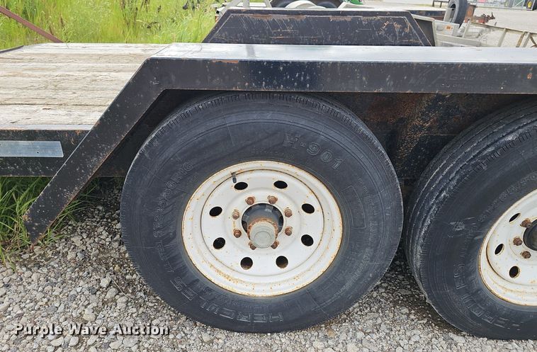 image for item ML9509 2006 Maurer Manufacturing equipment trailer