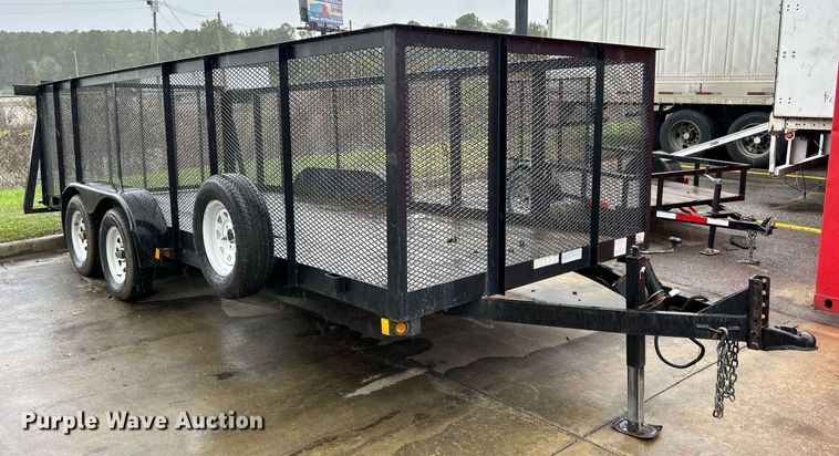 image for item MO9243 2019 Currahee Trailers LD718 48HS utility trailer