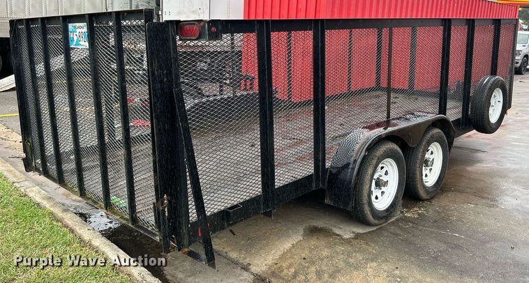 image for item MO9243 2019 Currahee Trailers LD718 48HS utility trailer