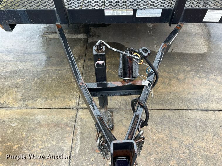 image for item MO9243 2019 Currahee Trailers LD718 48HS utility trailer