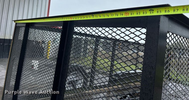 image for item MO9243 2019 Currahee Trailers LD718 48HS utility trailer