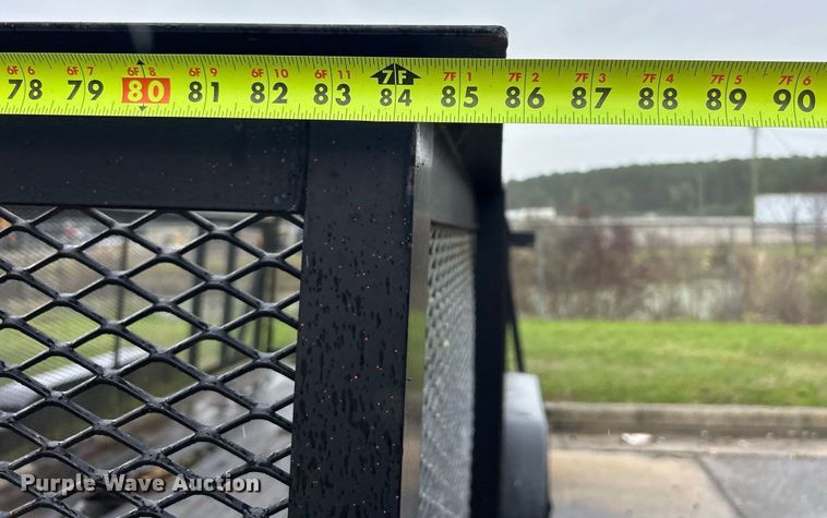 image for item MO9243 2019 Currahee Trailers LD718 48HS utility trailer