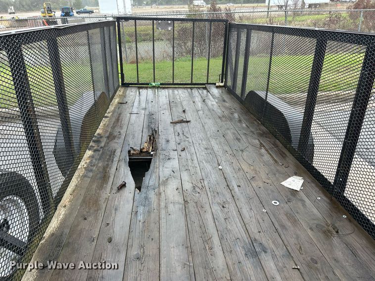 image for item MO9243 2019 Currahee Trailers LD718 48HS utility trailer