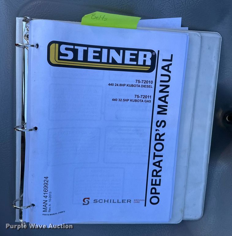 image for item MS9990 Steiner  440 lawn tractor