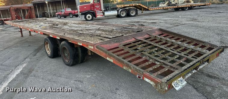 image for item MT9018 1991 Coose equipment trailer