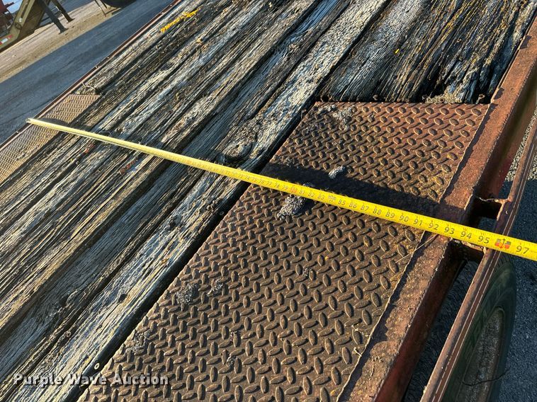 image for item MT9018 1991 Coose equipment trailer