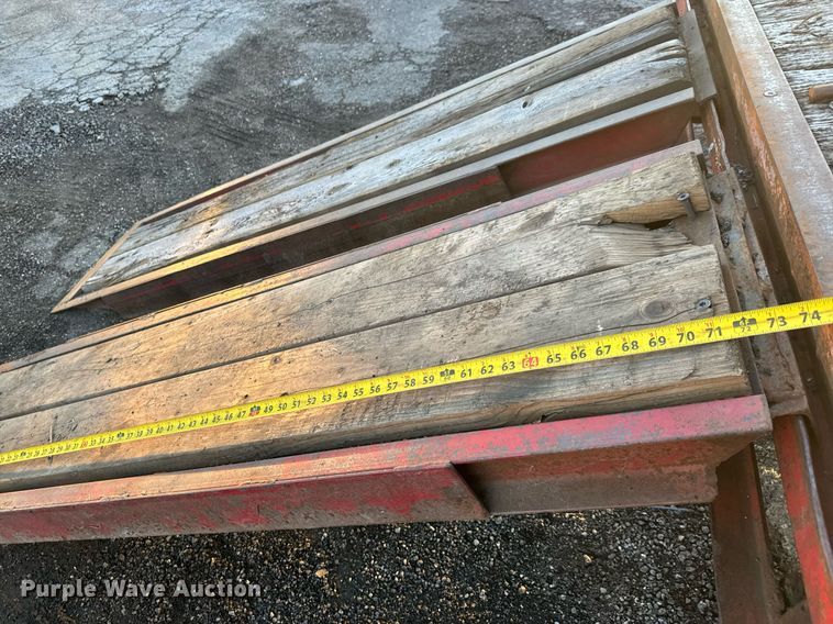 image for item MT9019 1993 Gold Star Trailers 120 equipment trailer