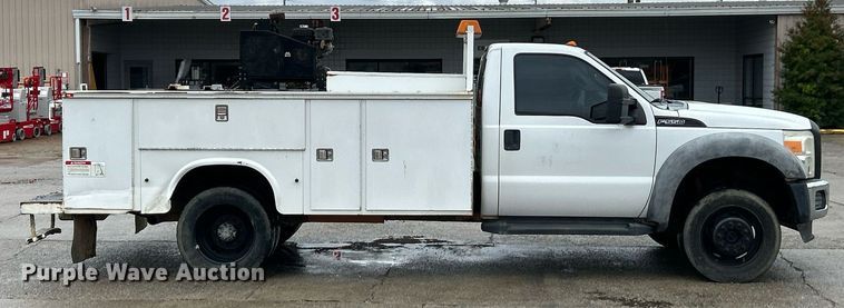 image for item NJ9563 2012 Ford F550 Super Duty XL utility / service truck