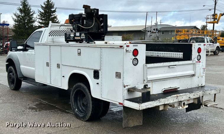 image for item NJ9563 2012 Ford F550 Super Duty XL utility / service truck