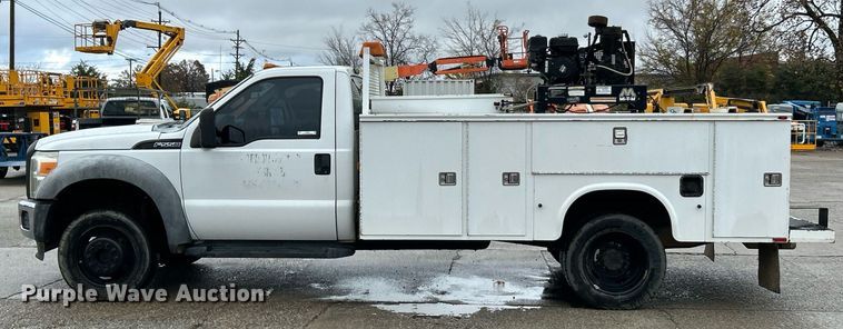image for item NJ9563 2012 Ford F550 Super Duty XL utility / service truck