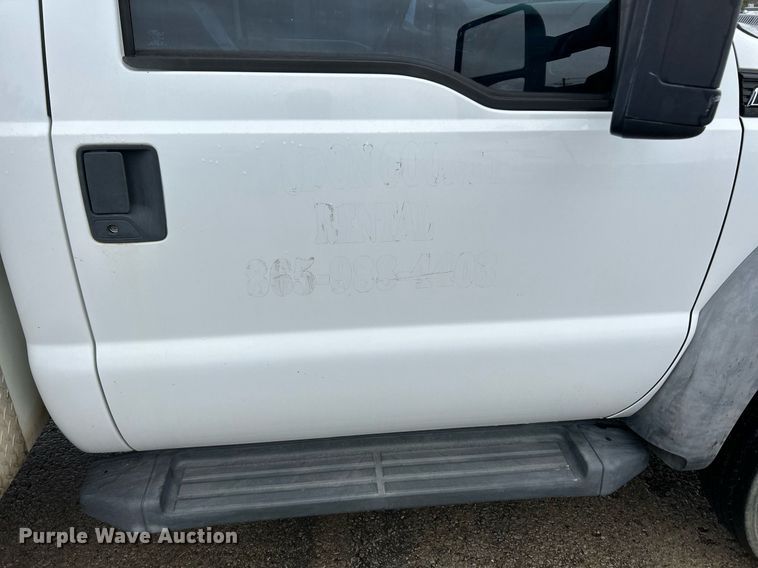 image for item NJ9563 2012 Ford F550 Super Duty XL utility / service truck