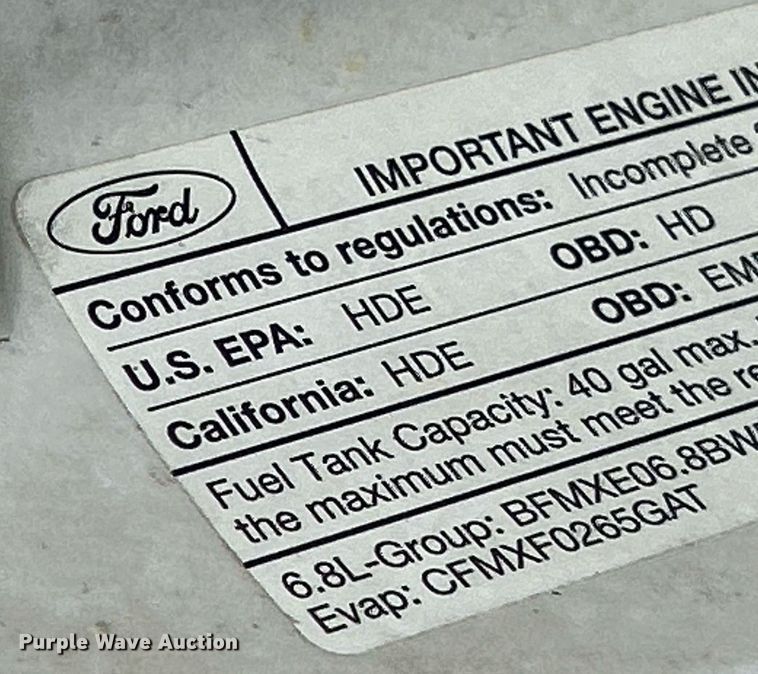 image for item NJ9563 2012 Ford F550 Super Duty XL utility / service truck