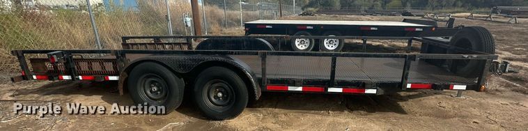 image for item NQ9068 2005 Trail King Utility trailer