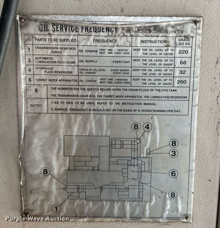 image for item NQ9078 2007 Yama Seiki GA-3600 CNC lathe