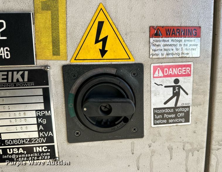 image for item NQ9078 2007 Yama Seiki GA-3600 CNC lathe