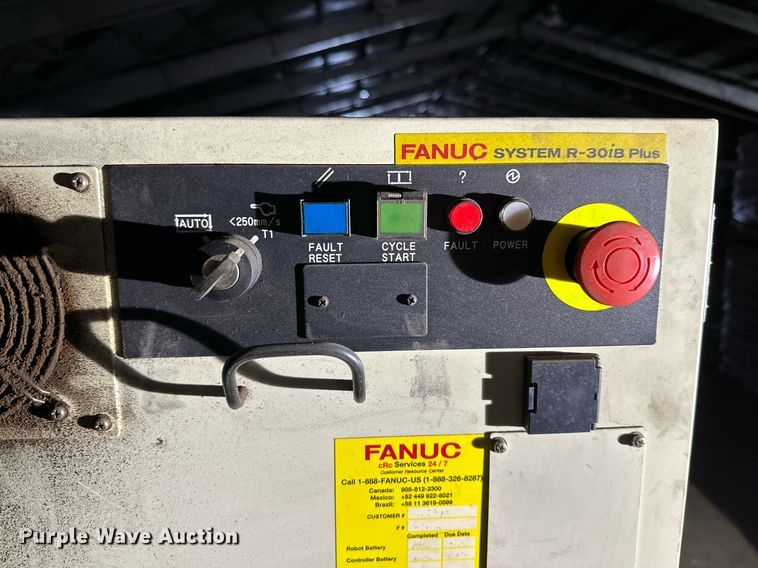 image for item NQ9082 (2) 2017 Fanuc R-2000iC six-axis robots
