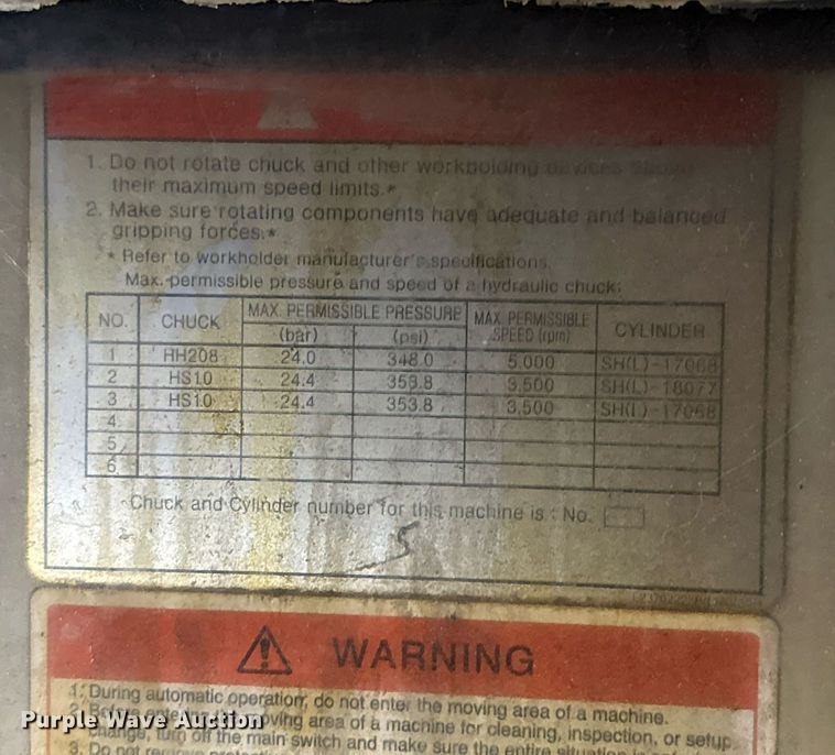 image for item NQ9084 2008 Doosan Puma TL2500L CNC lathe