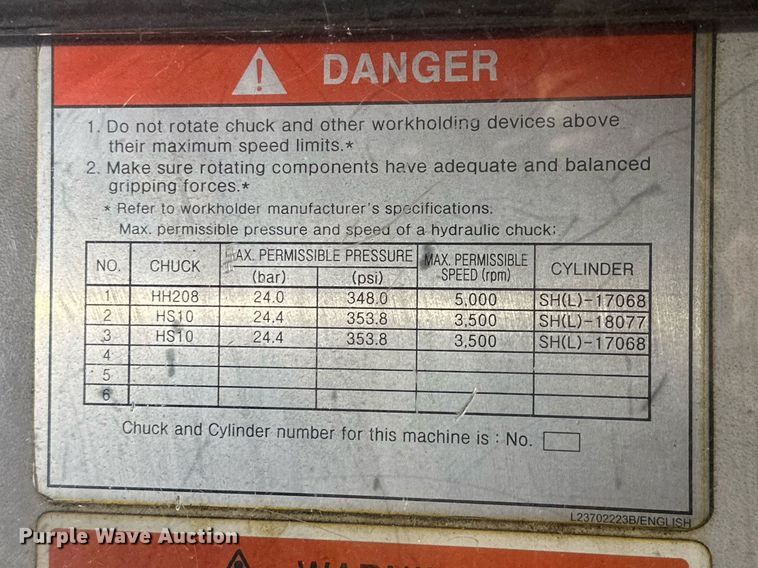 image for item NQ9086 2008 Doosan Puma TL2500L CNC lathe