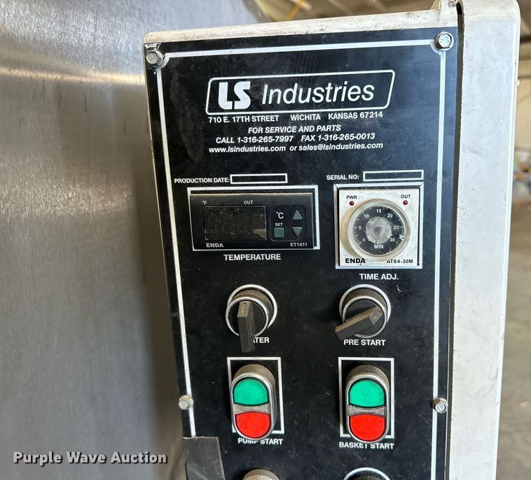 image for item NQ9092 LS industries LSW4525-SS parts washer