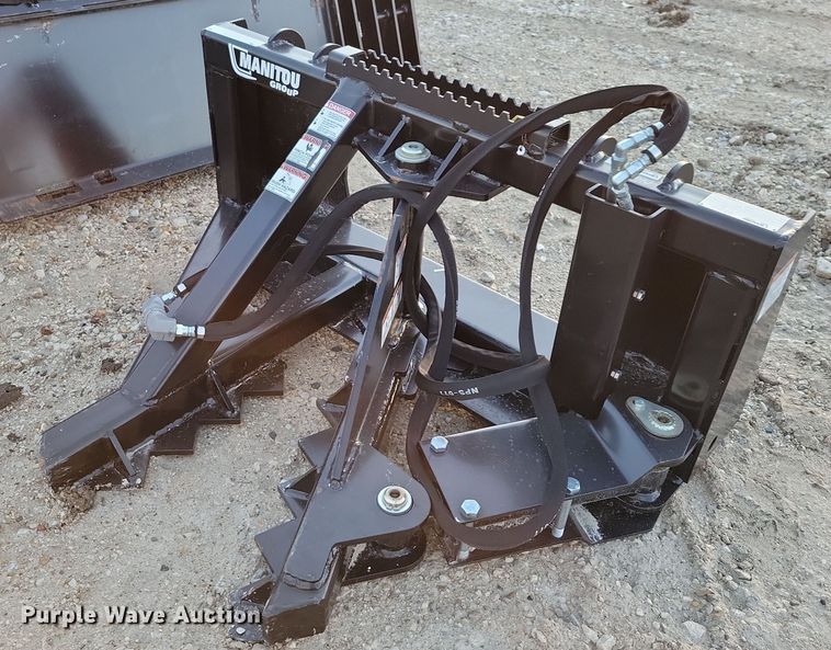 image for item OH9396 2022 Manitou skid steer tree puller