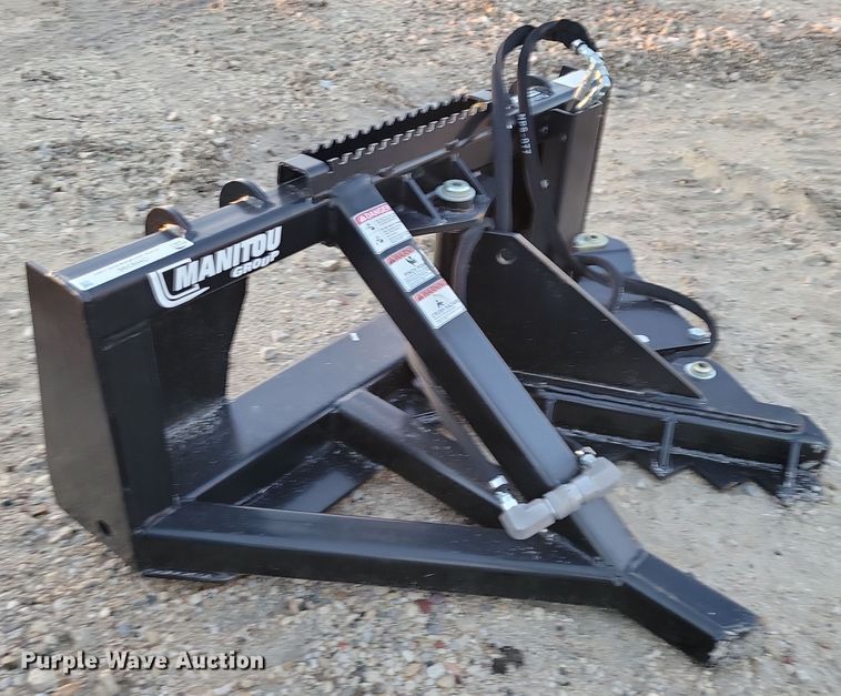 image for item OH9396 2022 Manitou skid steer tree puller