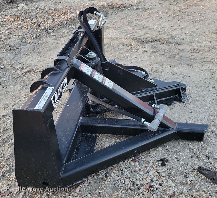 image for item OH9396 2022 Manitou skid steer tree puller