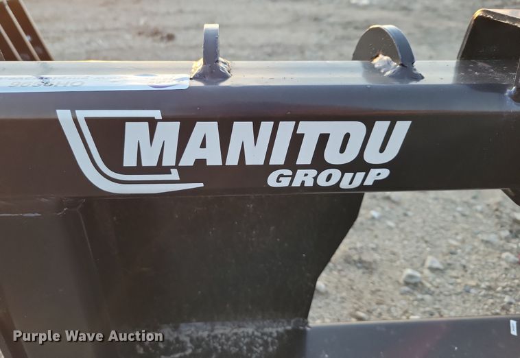 image for item OH9396 2022 Manitou skid steer tree puller