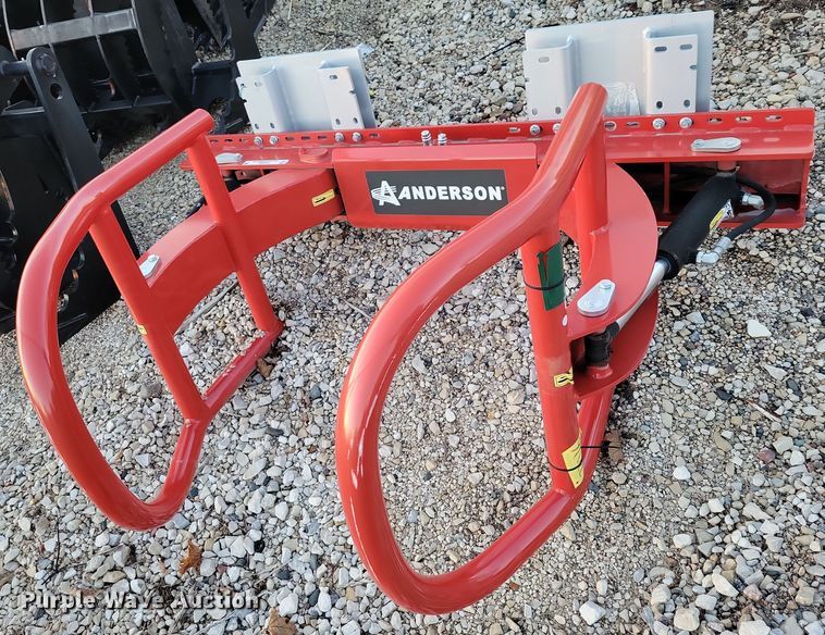 image for item OH9401 2023 Anderson  Pince 4000 skid steer bale grabber