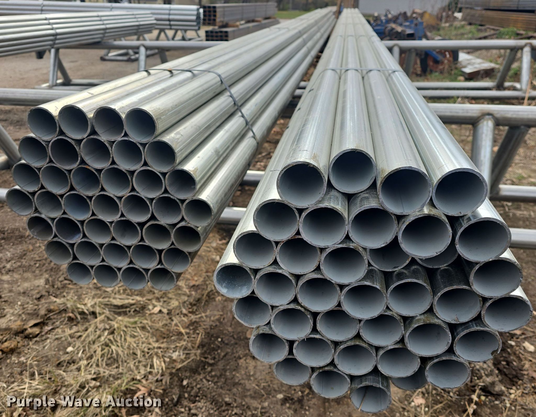 Approximately 74 27' L steel pipe in Hoyt, KS | Item EK2467 sold ...