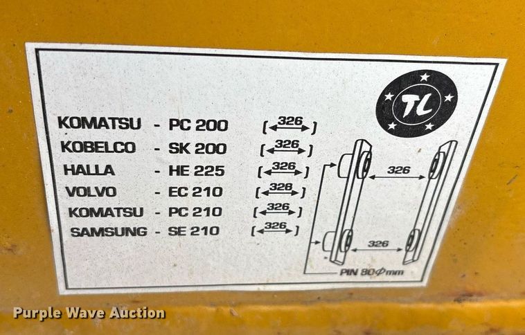 image for item DM1861 Komatsu  PC200LC-8 excavator