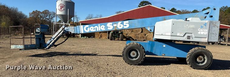 image for item DM1879 1996 Genie S-65 boom lift