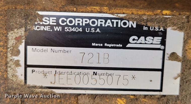 image for item DN3628 1998 Case 721B wheel loader