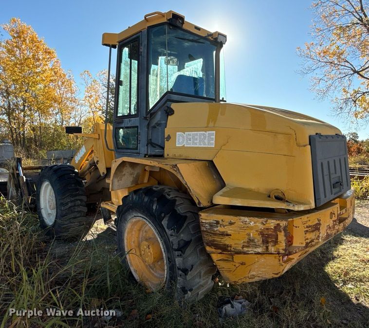 image for item DO7635 2000 John Deere 344H wheel loader