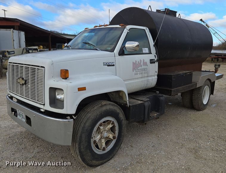 image for item DP6721 1991 Chevrolet  C7 tank truck