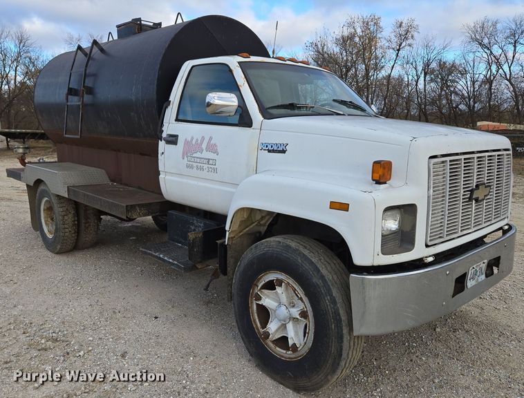 image for item DP6721 1991 Chevrolet  C7 tank truck