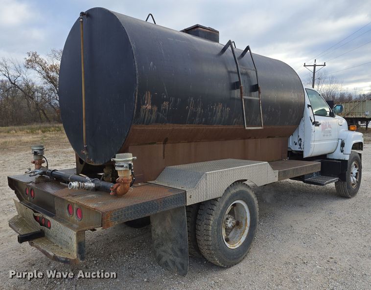 image for item DP6721 1991 Chevrolet  C7 tank truck