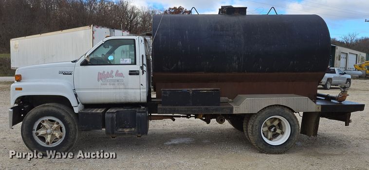 image for item DP6721 1991 Chevrolet  C7 tank truck