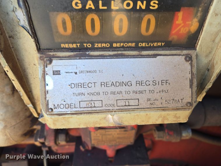 image for item DP6722 1987 Chevrolet  C7 fuel truck