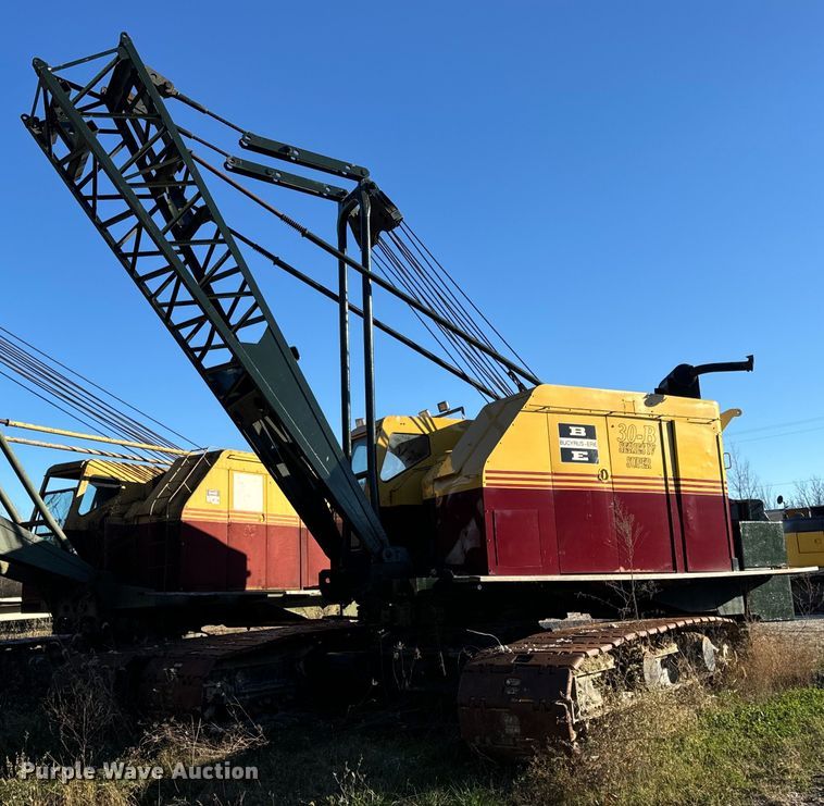 image for item DP6729 1970 Bucyrus-Erie 30-B crane