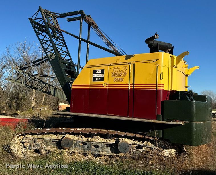 image for item DP6729 1970 Bucyrus-Erie 30-B crane