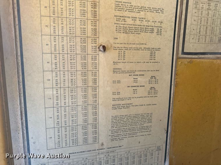 image for item DP6729 1970 Bucyrus-Erie 30-B crane