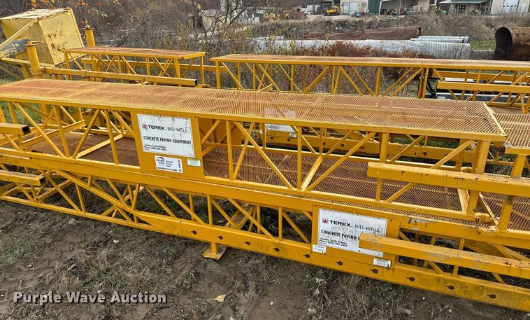 image for item DP6742 (2) Terex Bid-Well catwalks 